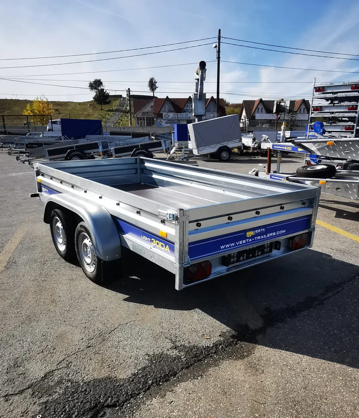 REMORCA VESTA 30 DA, DUBLU AX 750 KG — VESTA (imagine 3)