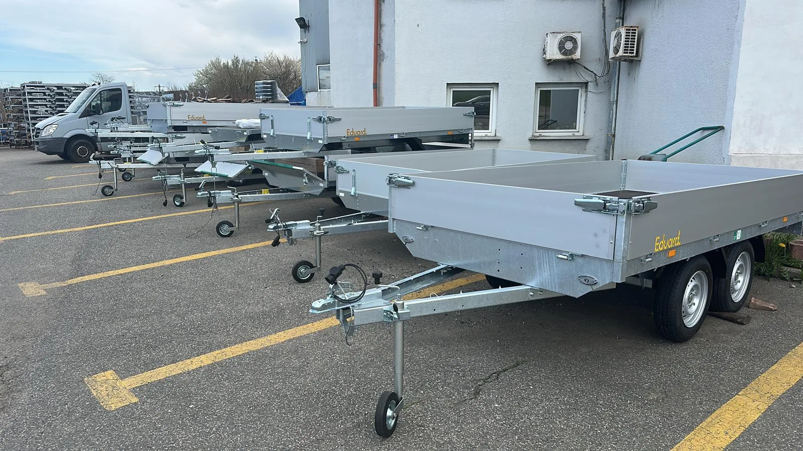 REMORCA EDUARD KEEPER 2615-2, 750 kg