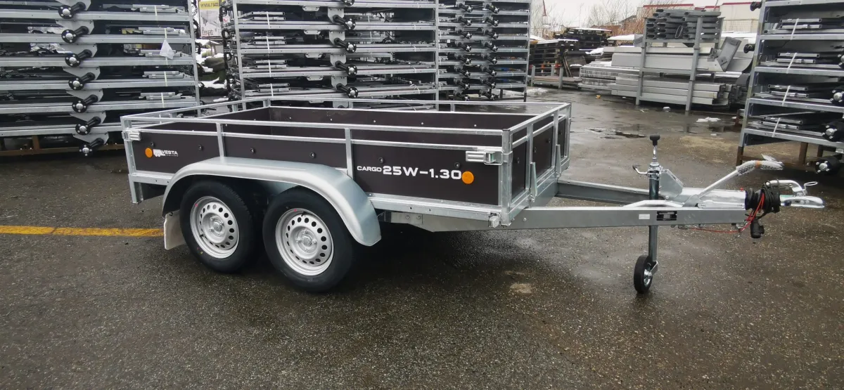 Remorcă VESTA CARGO, 1300 kg/ 1750 kg- 250*135*40 cm ! — VESTA (imagine 2)