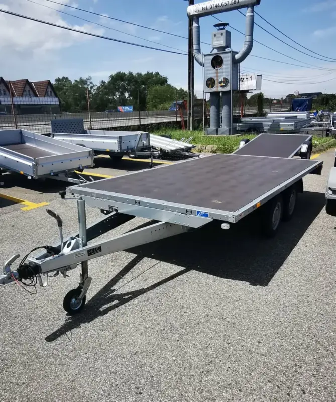 REMORCA SHP 2700 kg – STEMA , ptr transport Stupi si marfuri Grele! — imagine 4