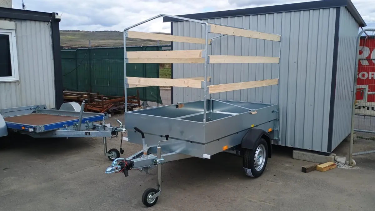 REMORCA ALPHA PRO 212 , 750 kg (CU SISTEM FRANARE)