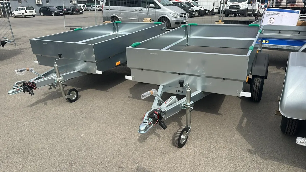 REMORCA ALPHA PRO 212 , 750 kg (CU SISTEM FRANARE)