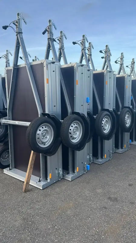 Remorcă Stema OPTI 750 KG SIMPLA — imagine 6