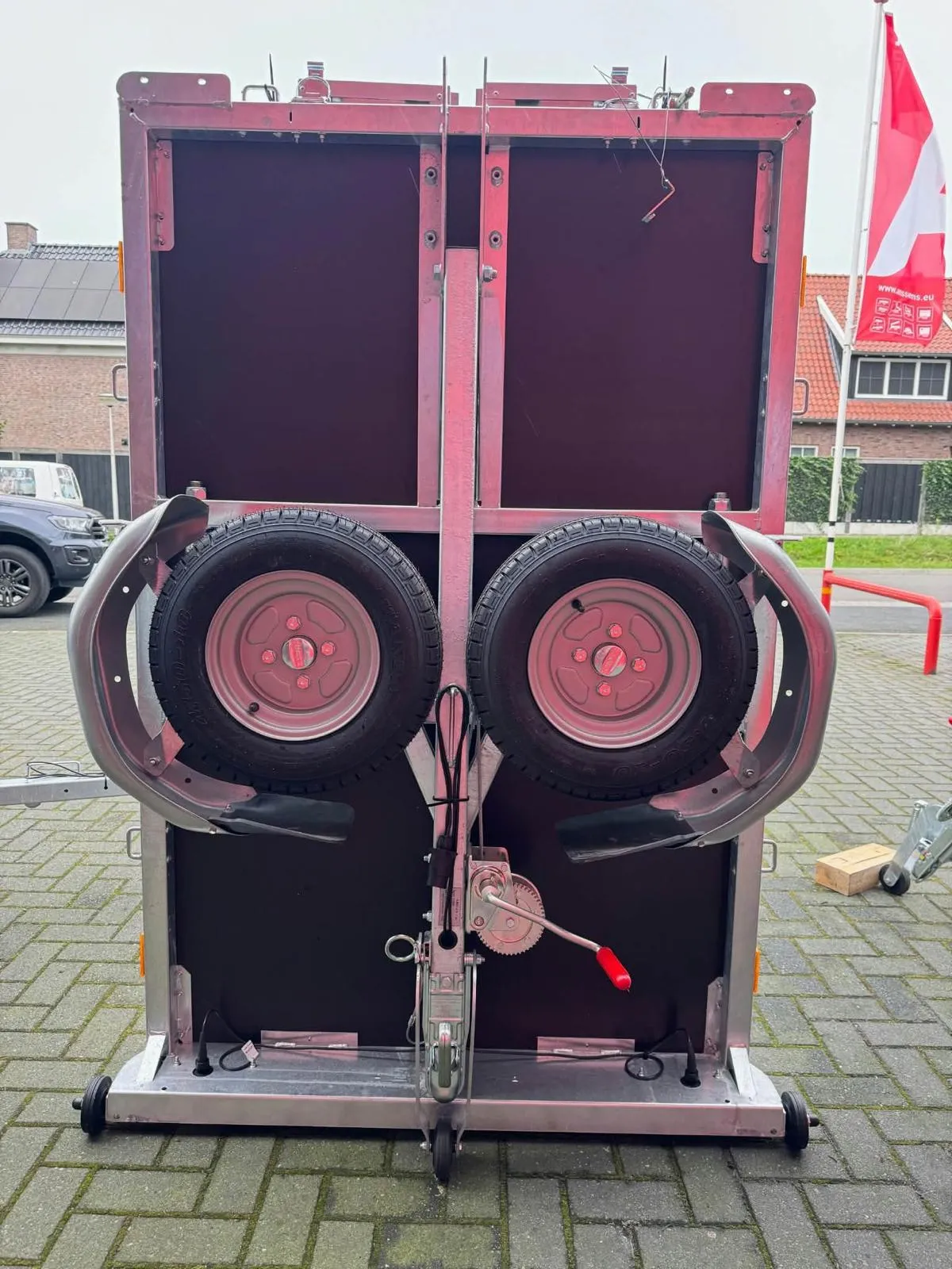REMORCA EBECO WALL TRAILER, 750 kg