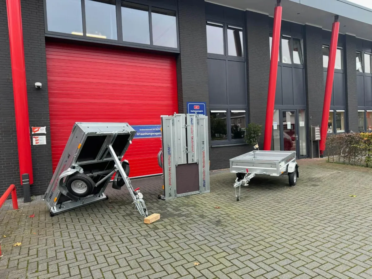REMORCA EBECO WALL TRAILER, 750 kg