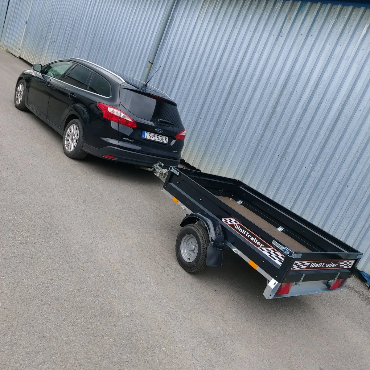 REMORCA EBECO WALL TRAILER, 750 kg
